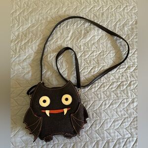 Sleepy vile Critters Cute Bat Crossbody Bag